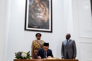 大马肯尼亚交换备忘录　深化贸旅航三领域合作