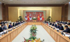 越南与韩国签署出口管制合作备忘录，双边贸易目标2030年达1500亿美元