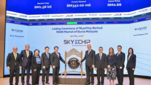 SkyeChip主板挂牌暴涨近300%——以88仙IPO价上市开盘即报3.50令吉，成近16年最轰动科技新股
