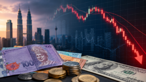 马币兑美元收报4.0776 月内走弱0.67%