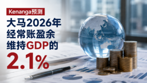 Kenanga预测大马2026年经常账盈余维持GDP的2.1%