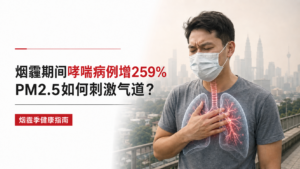 烟霾期间哮喘病例增259% PM2.5如何刺激气道？